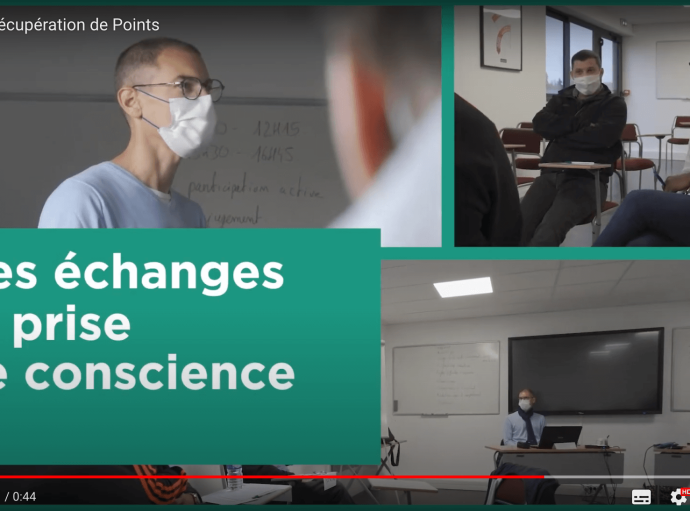 Stage de récupération de points / sensibilisation à la sécurité routière Stage de récupération de points / sensibilisation à la sécurité routière